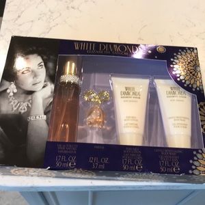 Elizabeth Taylor White Diamond perfume set